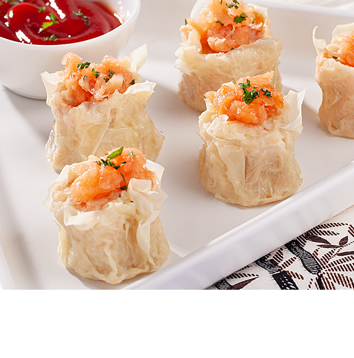 Smoked Salmon Dumplings